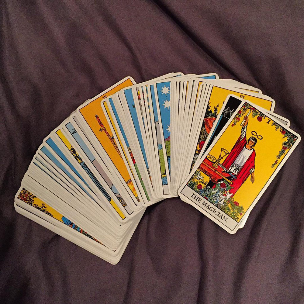Bài Rider Waite Tarot Pocket Edition 78 Lá Bài  Đá Thanh Tẩy