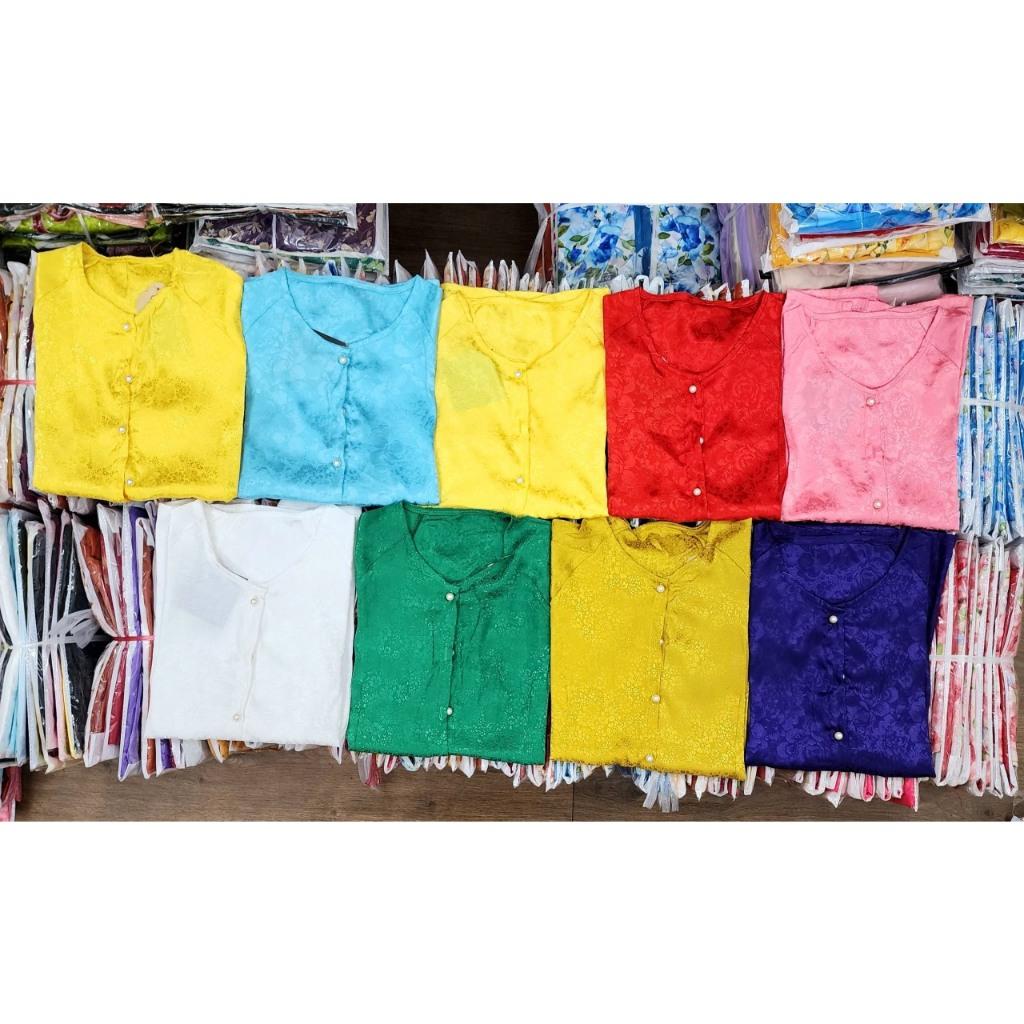 Áo bà ba gấm truyền thống 159k có bán lẻ áo lẻ quần riêng chọn phối màu bán giá sỉ big