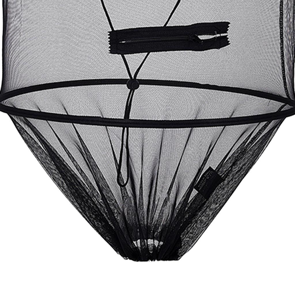 Anti Mosquito Mesh Head Face Protection Fishing Mask Hat Poloere