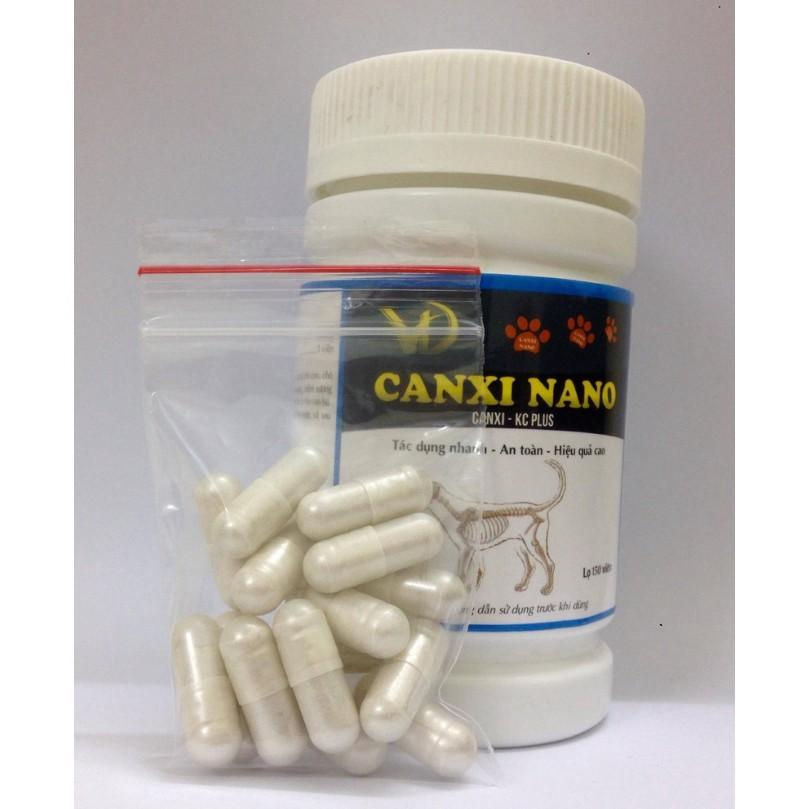 Canxi Nano dành cho chó mèo combo 10 viên