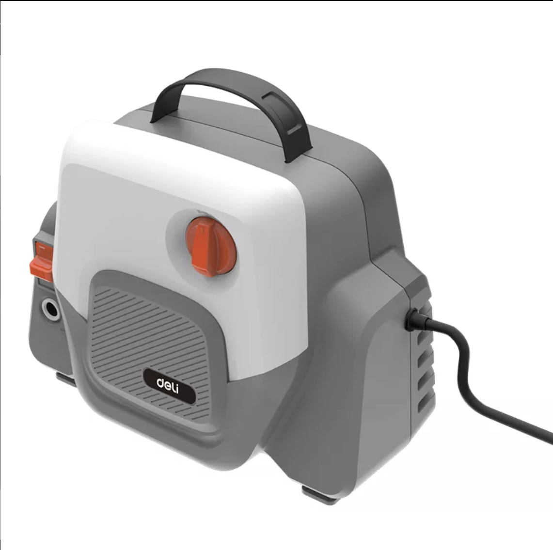Máy Rửa Xe Mini Deli Công Suất Lớn 1500W - Tiết Kiệm Điện Năng, Phun Rửa Đa Năng - Dáng nằm New Version