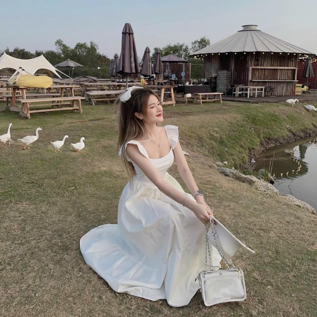 Váy đầm nữ tùng xòe cánh tiên xinh xắn
