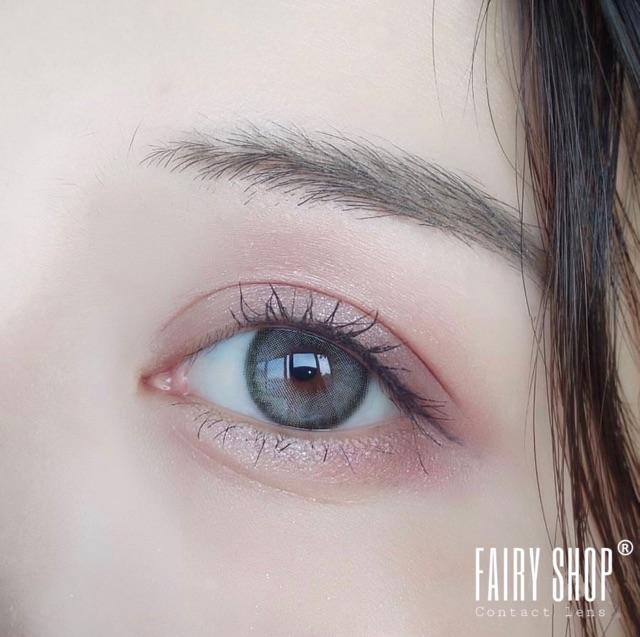 Kính Áp Tròng Cao Cấp Bassia Gray Lens 14.0mm - Kính Áp Tròng FAIRY SHOP CONTACT LENS độ 0 đến 6