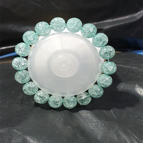 Vòng tay đá tuyết tự nhiên nhiều màu 10li