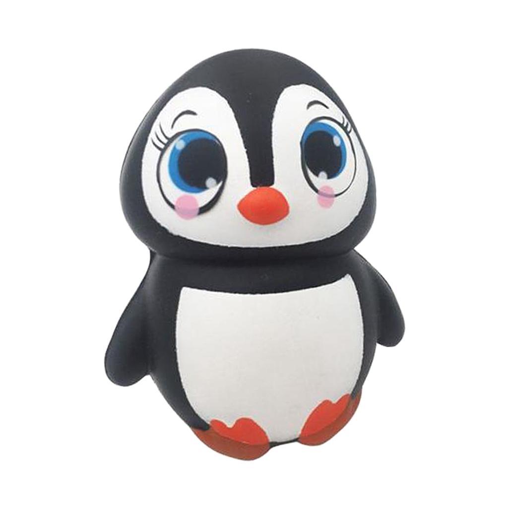 2xSquishy Soft Slow Rising Squishes Toy PU Stress Relief Soft Toy penguin
