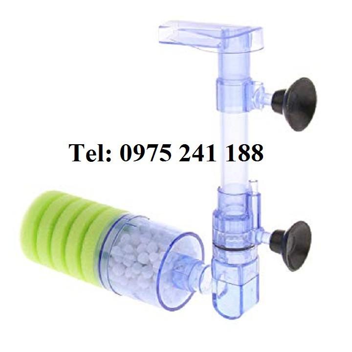 Lọc bể cá XY-2880, XY-2881, XY-2882 đã bao gồm cả hộp lọc, bông lọc và sứ lọc