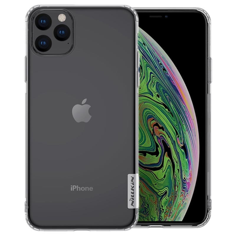 Ốp lưng dẻo cho iPhone 11 Pro hiệu Nillkin (mỏng 0.6mm, chống trầy xước) - Hàng chính hãng