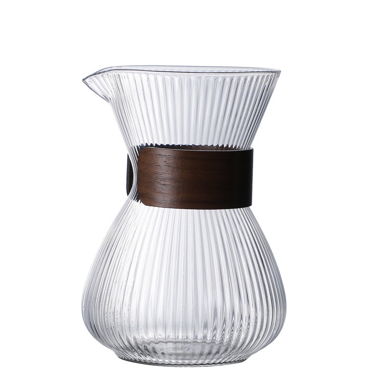 Bộ Bình thủy tinh và phễu pha cà phê cao cấp 400ml