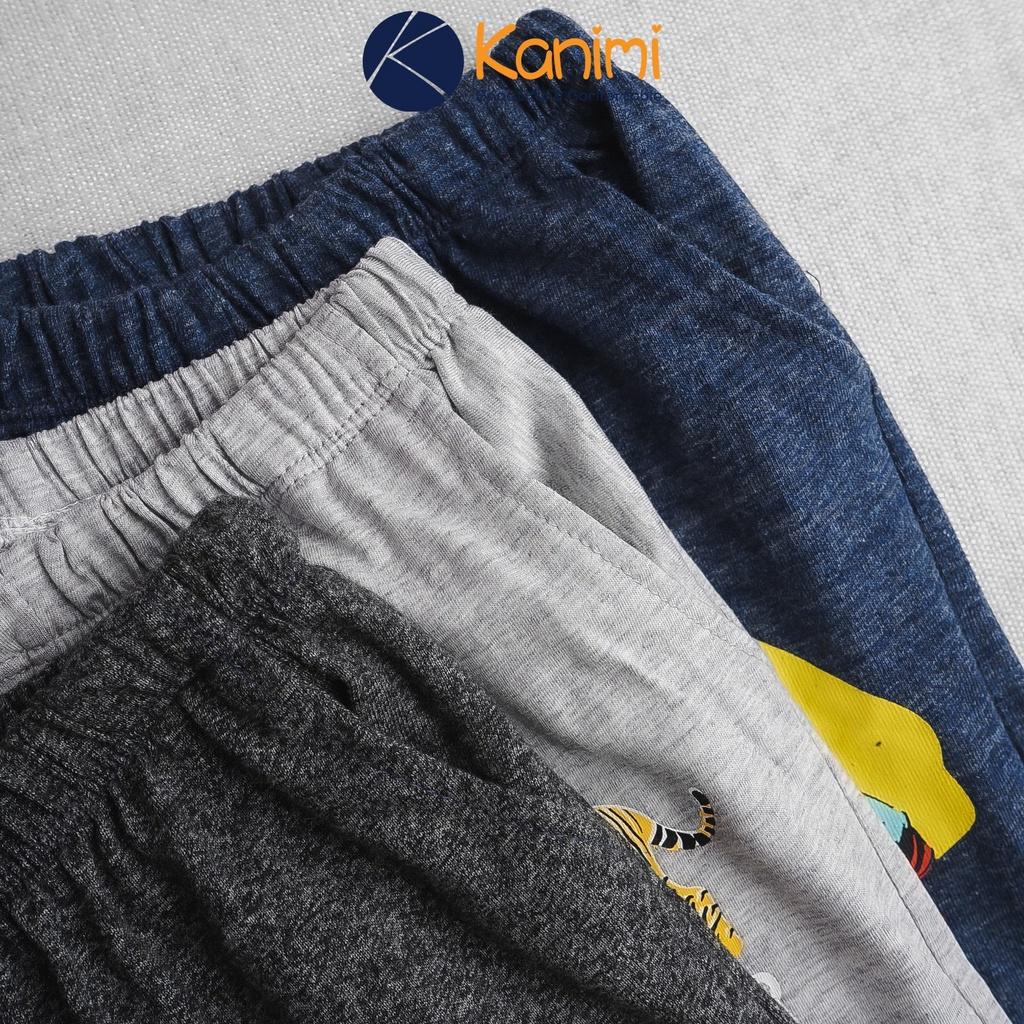 Quần cotton thu đông bé trai sz 10- 27kg