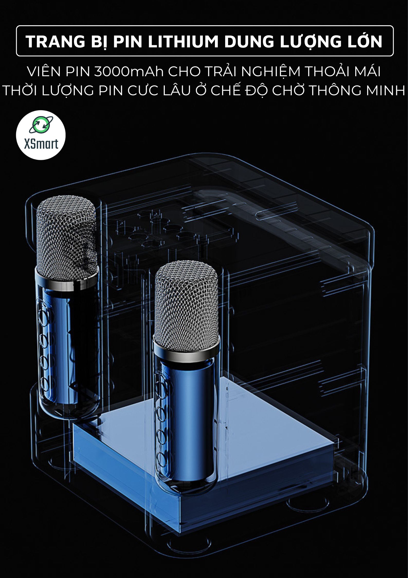 Loa Hát Karaoke Thông Minh Bluetooth 203BT NEW 2023 Có Thể Đổi Giọng Để Livestream  Có VoiceMod Chỉnh Giọng-Hàng Chính Hãng