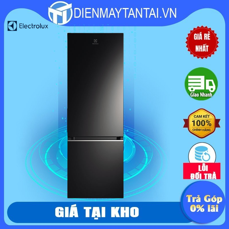 Tủ lạnh Electrolux Inverter 335 lít EBB3702K-H model 2021 - Hàng chính hãng