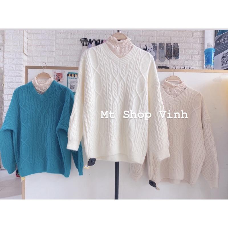 Áo len cổ ren 3p ulzang thời trang nữ MTSHOPVINH