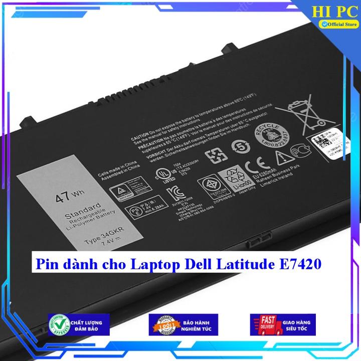 Hình ảnh Pin dành cho Laptop Dell Latitude E7420 - Hàng Nhập Khẩu 