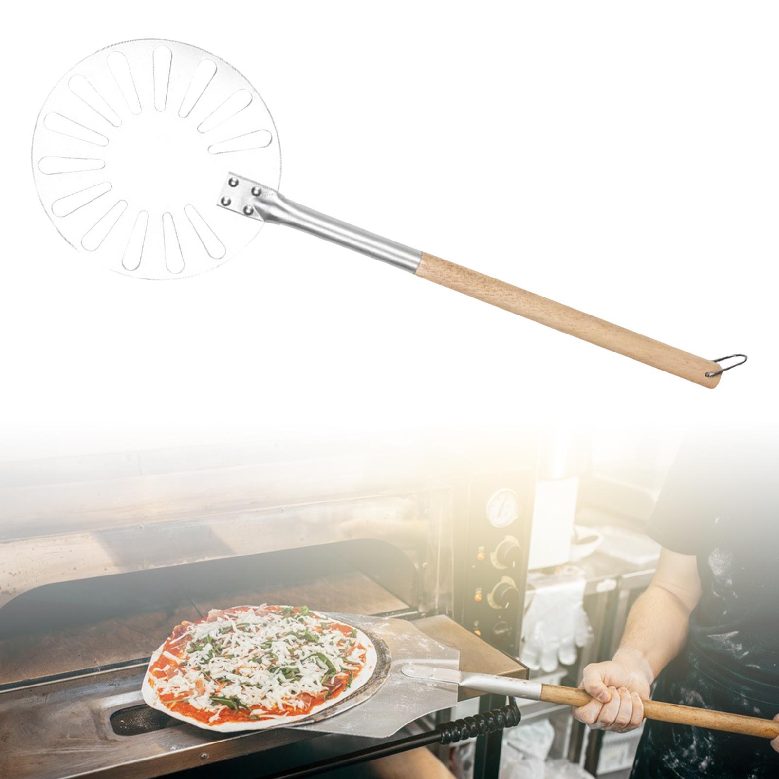 Stainless Steel Pizza Peel with Long Handle for Making Pizza