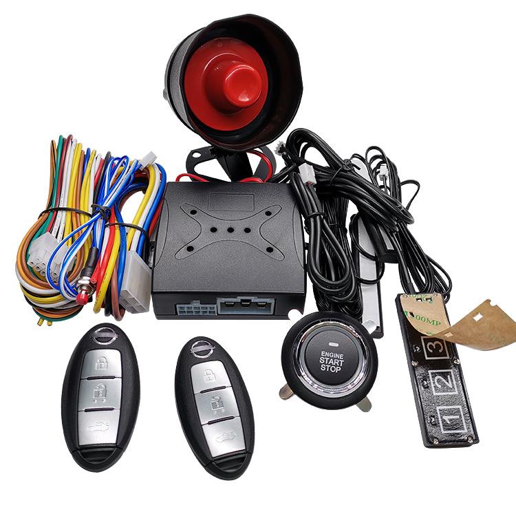 Đảm bảo chất lượng Kaiqisheng xe một nút khởi động hệ thống mật khẩu thông minh mở khóa keyless entry điều khiển từ xa đánh lửa từ xa thiết bị chống trộm
