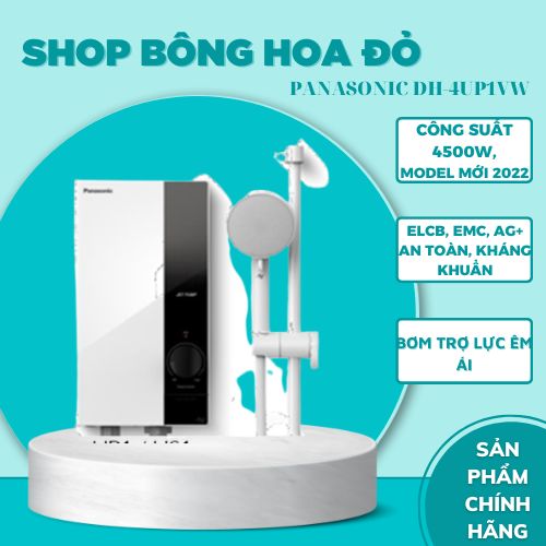 Máy nước nóng trực tiếp 4500W bơm trợ lực Panasonic DH-4UP1VW - Hàng chính hãng