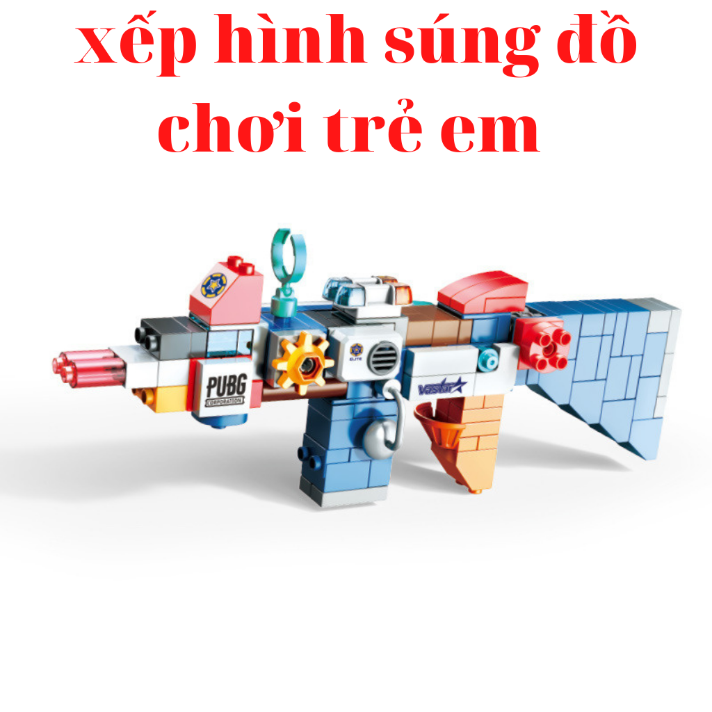 Đồ Chơi Giáo Dục Lắp Ráp Xếp Hình Robot 130 Chi Tiết To Dành Cho Trẻ Em 3,4,5,6,7,8 Tuổi 