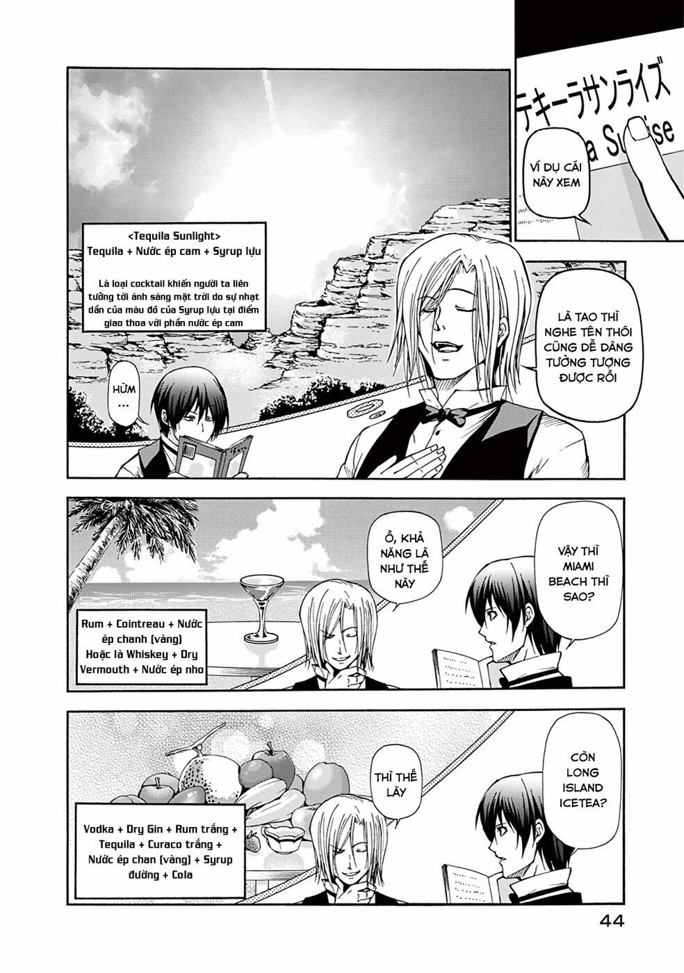 cô gái thích lặn - grand blue chapter 14 18