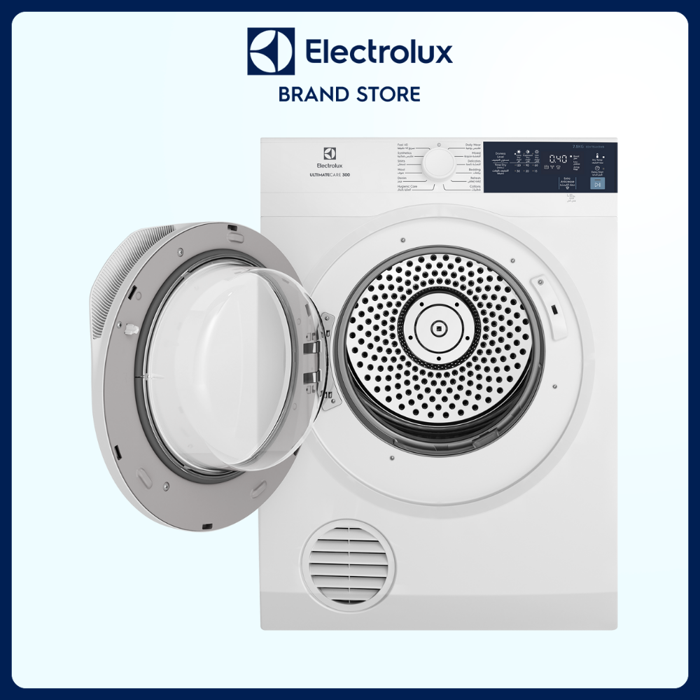 Máy sấy thông hơi Electrolux 7.5kg UltimateCare 300 - EDV754H3WB