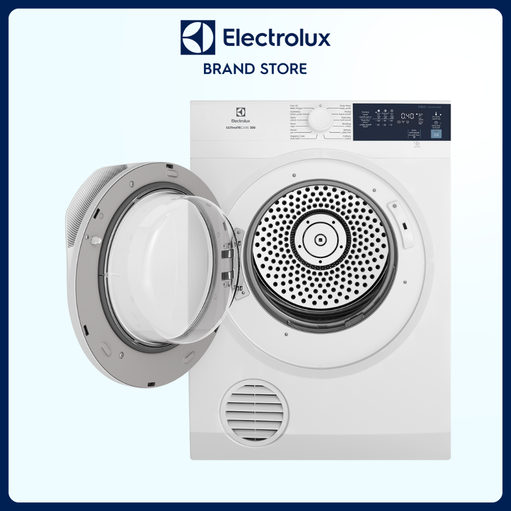 Máy sấy thông hơi Electrolux 7.5kg UltimateCare 300 - EDV754H3WB [Hàng chính hãng]