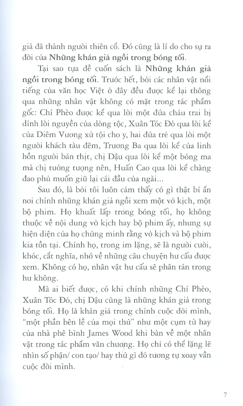 (Tranh minh hoạ in màu) NHỮNG KHÁN GIẢ NGỒI TRONG BÓNG TỐI - Hiền Trang - Nxb Kim Đồng