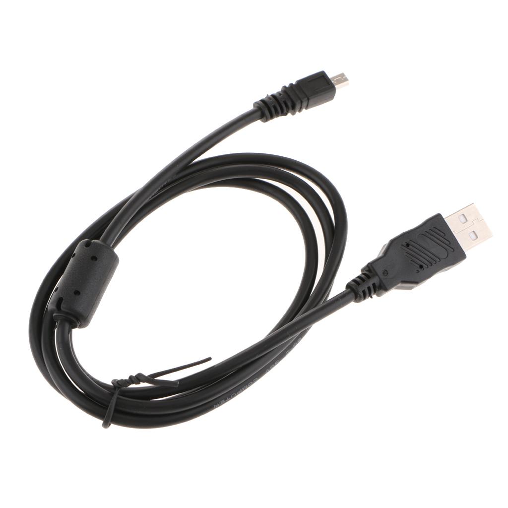 Hilabee 1 M/3.28ft 8 Pin USB Đồng Bộ Dữ Liệu Dây Sạc Cho Nikon Máy Ảnh SLR Kỹ Thuật Số-Đen