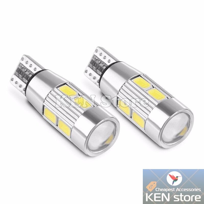 Bóng LED T10 đèn xi nhan, đèn demi xe máy ô tô 10 chip smd 5730