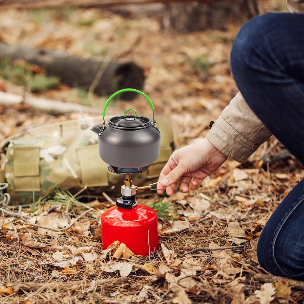 Ấm Nước Mini 0.8L Kèm Túi Đựng Tiện Dụng Mang Theo Du Lịch Cắm Trại