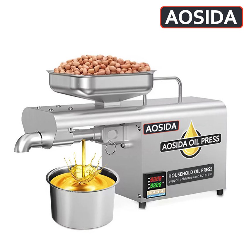 Máy ép dầu thực vật dùng trong gia đình. Thương hiệu Anh Quốc cao cấp AOSIDA - A250. HÀNG CHÍNH HÃNG