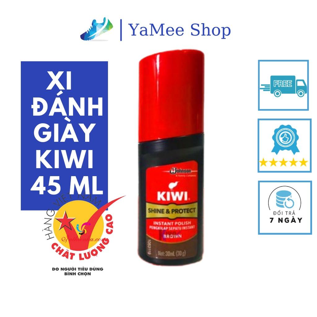 Si đánh Giày màu Nâu dạng nước KIWI 30ml - Đánh Bóng Giày Da Lau Giày