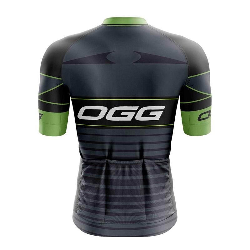 Quần Short Jersey Đi Xe Đạp Cho Nam Quần Yếm Chất Lượng Cao Có Đệm Gel 20D Tay Ngắn Màu Đen Color: Only Top Size: Asian Size -XL