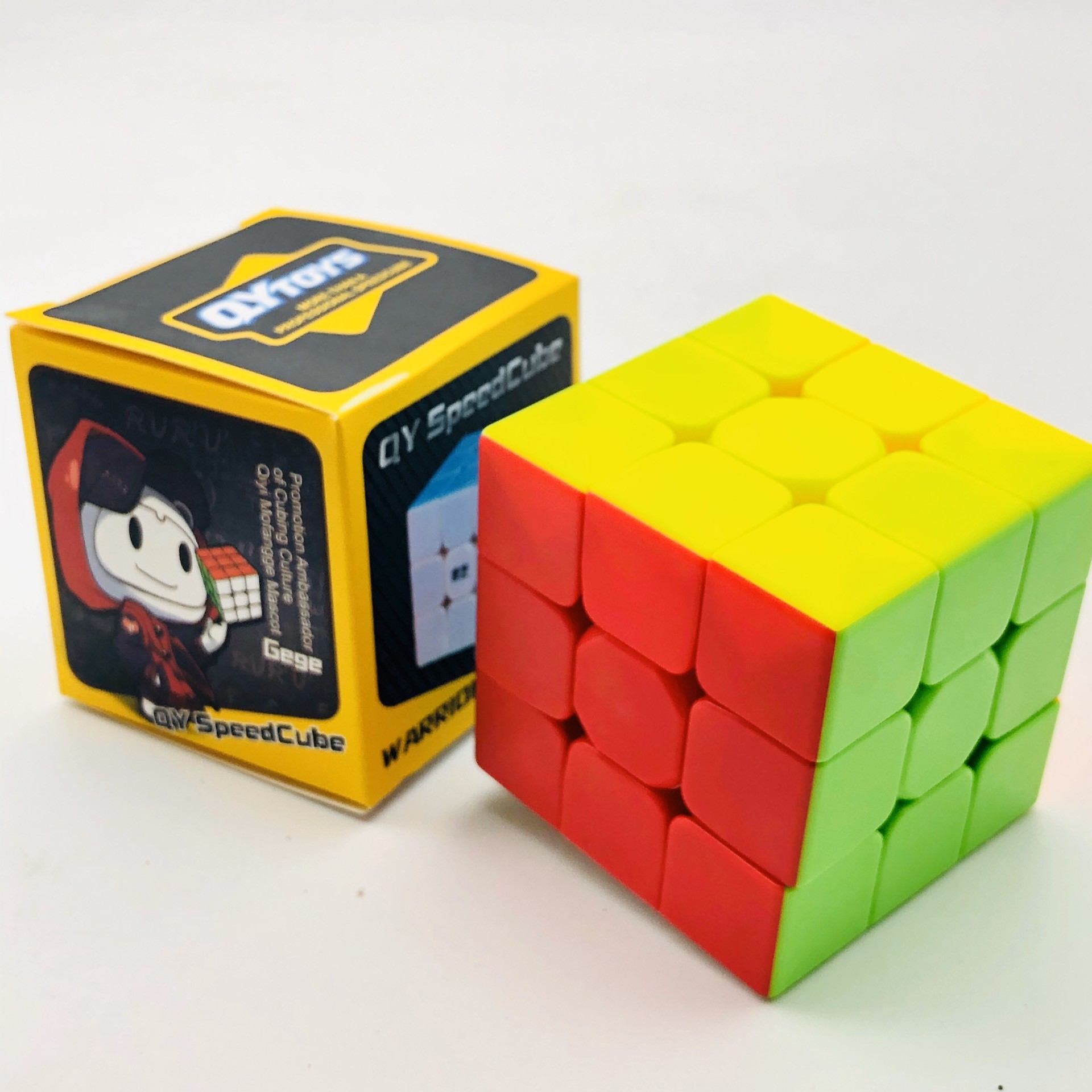 Rubik cao cấp mượt hiệu Qiyi QY TOYS – Stickerless 2x2 3x3 4x4 5x5 Pyraminx Skewb Megaminx Square-1 Windmill Dino Axis