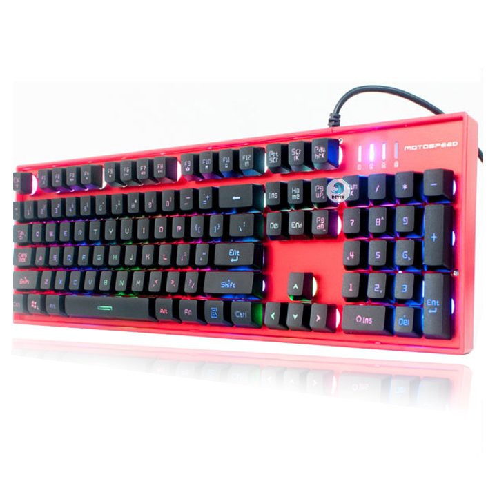 BÀN PHÍM GIẢ CƠ MOTOSPEED K11L Gaming Keyboard có LED RGB - Hàng chính hãng