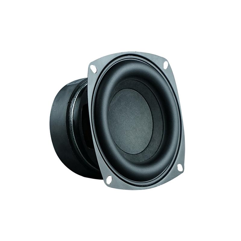 Loa siêu trầm 4 inch Loa siêu trầm 40W 4Ohm Loa bass 8ohm Công suất mạnh Bộ loa siêu trầm loa 2.1 2 Loa chéo Loa trầm DIY Màu sắc: 8Ohm 1Pc