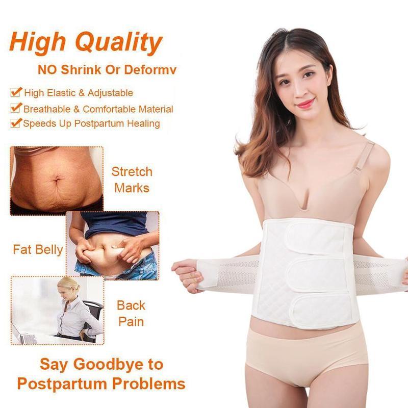 Có Thể Điều Chỉnh Bụng Sau Sinh Ban Nhạc Thoáng Khí Mang Thai Ban Nhạc Dây Chéo Sau Sinh Xòe Phục Hồi Áo Nữ Giảm Béo Hình O0U5