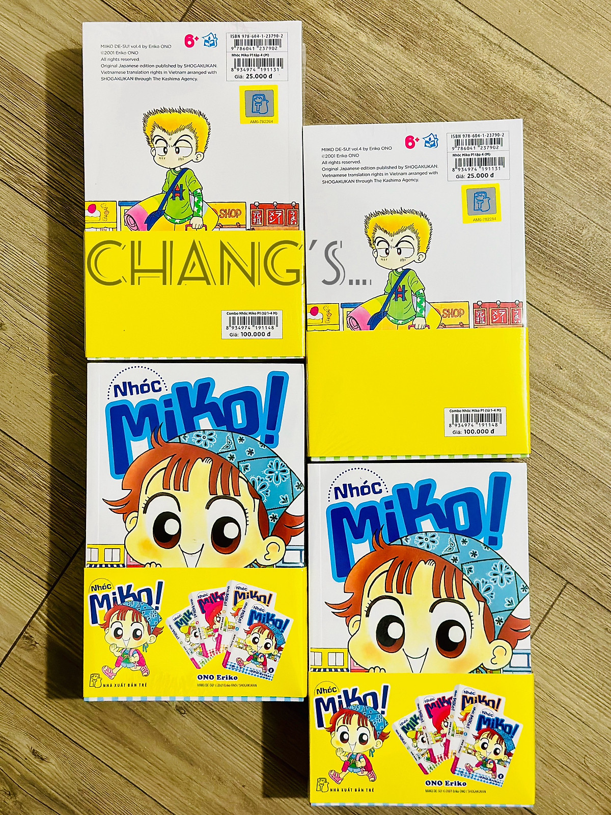 Combo Nhóc Miko! (Bộ 4 tập)