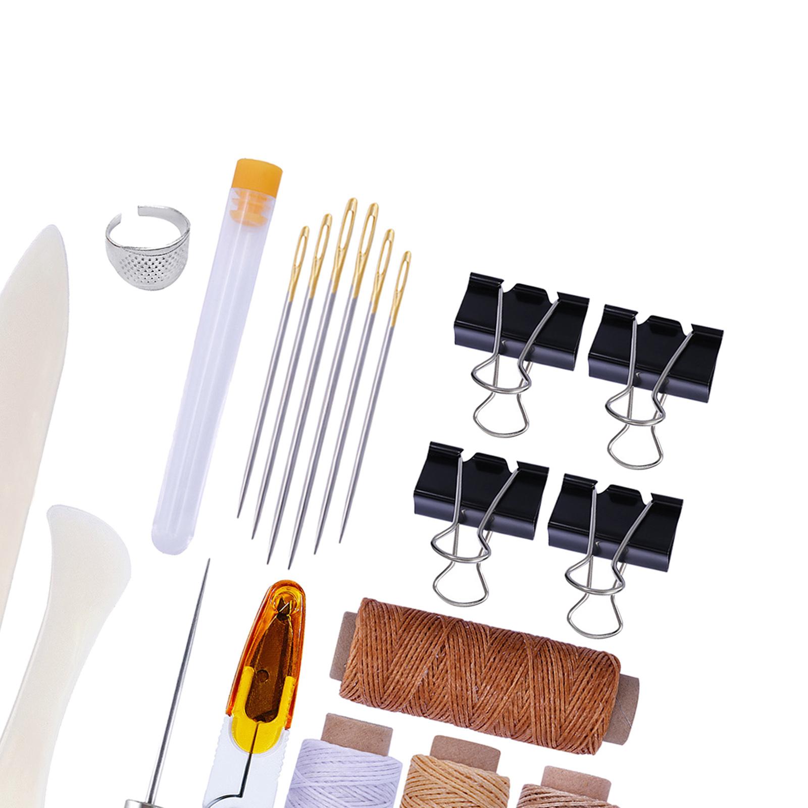 Leather Crafting Tool Kit Craft Hand Working Needles Sewing Stitching Needle