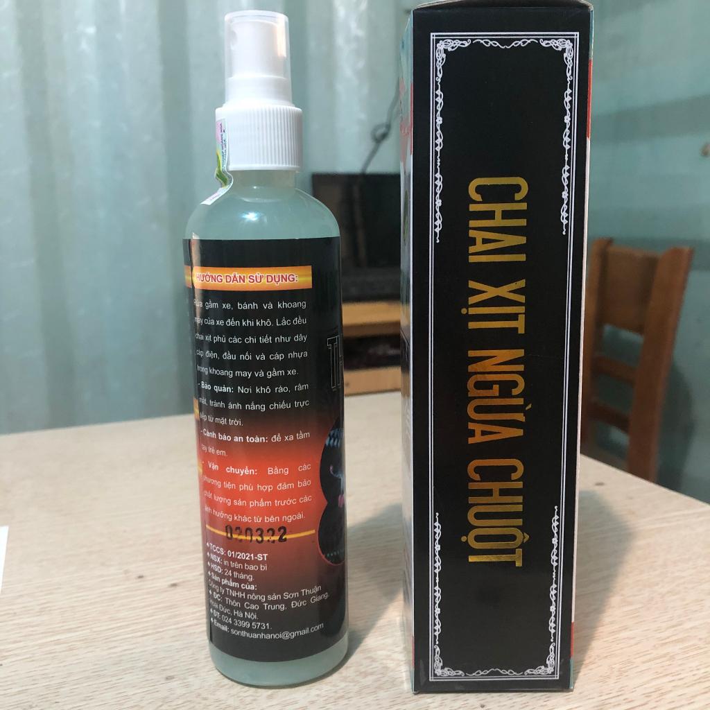 Chai xịt chống chuột trên ô tô, xịt ngừa chuột cho ô tô, chai xịt chống chuột ô tô, xịt đuổi chuột dành cho ô tô