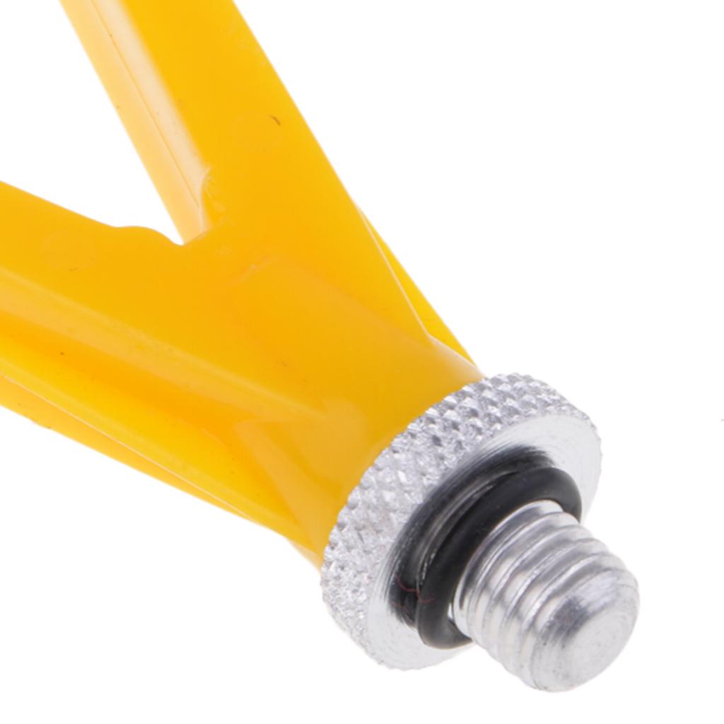 Fishing Rod Rest Holder Butt Pole Bracket M3/8 Head Thread Connector Model 1