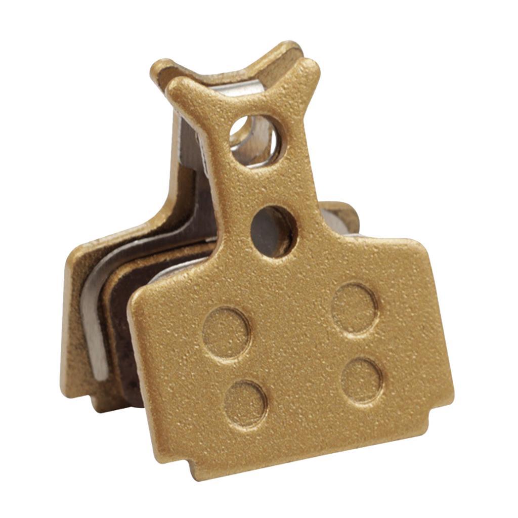MTB Bike Brake Pads Size: 27.8 x 35 x 4mm/1.09 x 1.38 x 0.16inch, Metal Bike Brake System Accessories