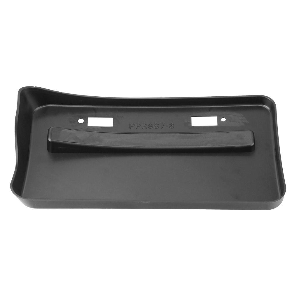 1 khung gắn biển số xe hơi bằng ABS màu đen cho Mitsubishi Lancer GTS EVO X 2008-2018