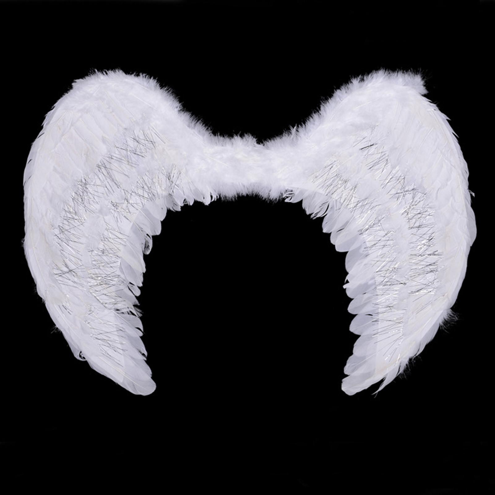 Angel Wing Costume with Elastic Shoulder Straps Decorative Wedding for Kids