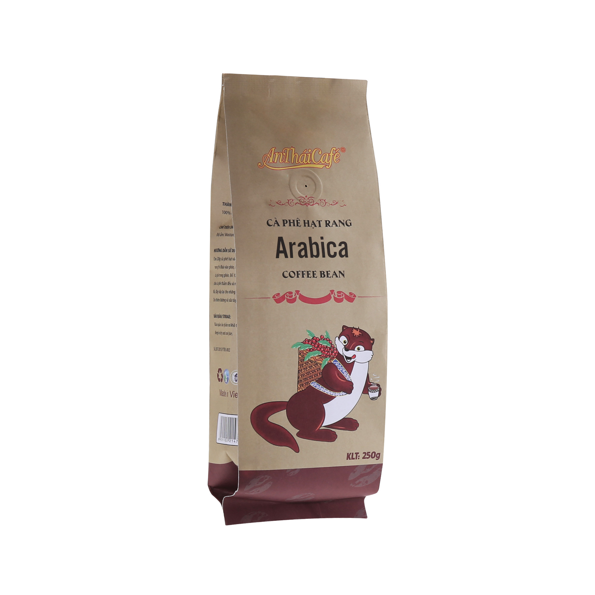 Cà Phê Hạt Rang AnTháiCafé Túi Arabica - 250g