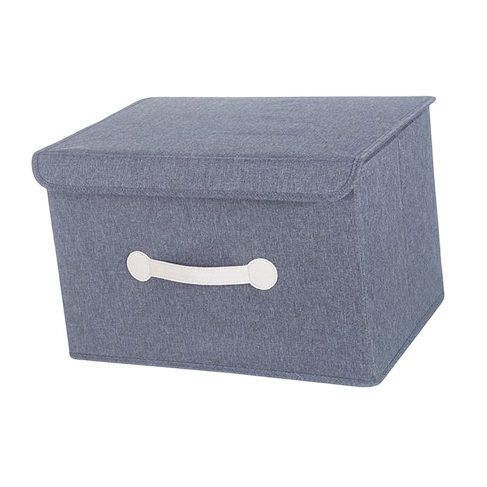 Box Closet Organizers and Storage Baskets gray 26.5cm