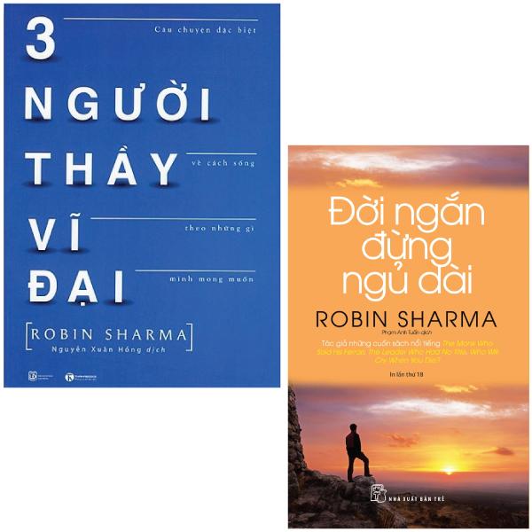 Combo Sách Đời Ngắn Đừng Ngủ Dài + Ba Người Thầy Vĩ Đại