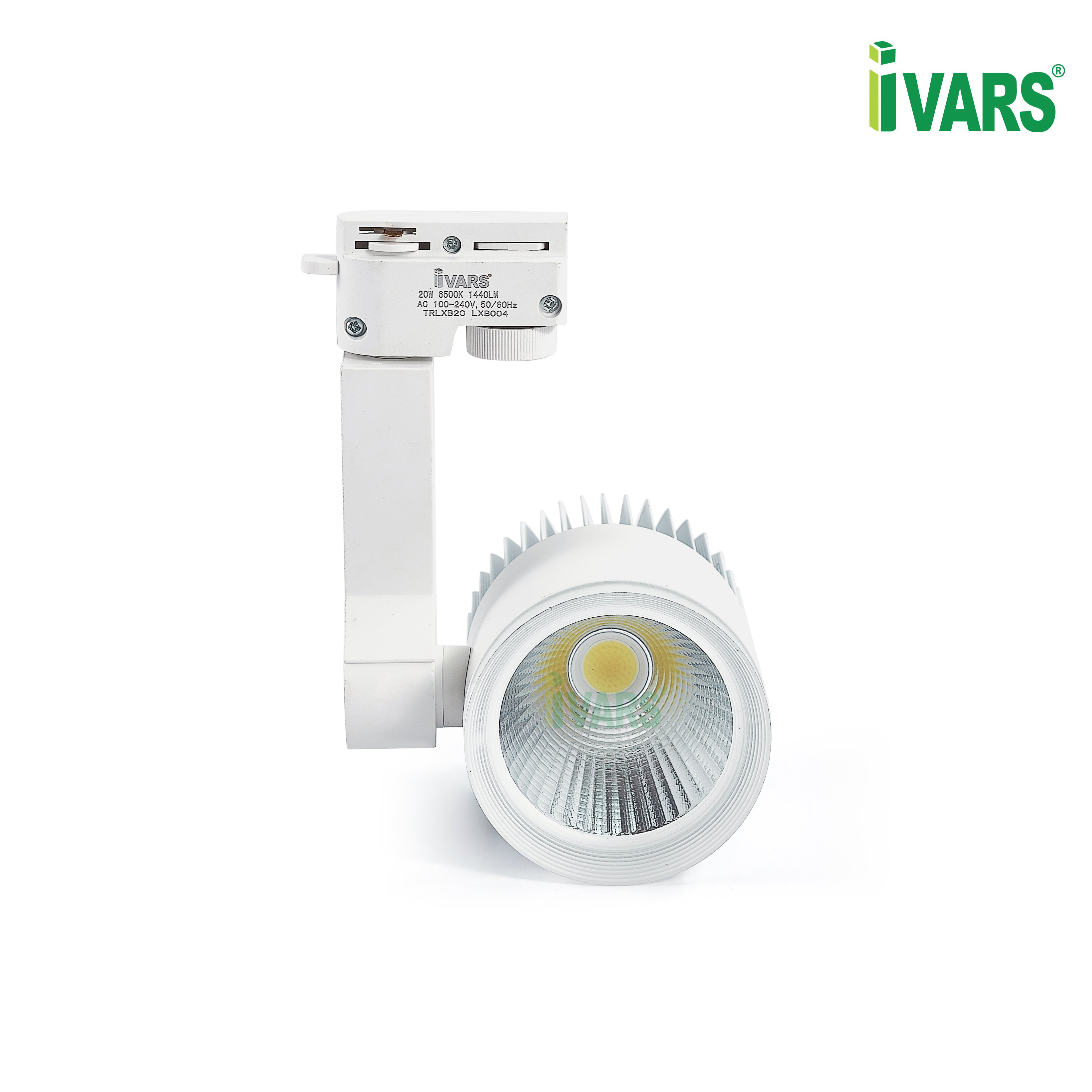 Đèn LED COB rọi chiếu điểm IVARS - công suất 20W - Thân Trắng