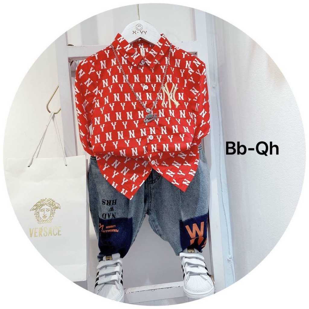 ÁO SƠ MI BÉ TRAI TỪ 10 - 28KG [SIÊU SALE] HÀNG CAO CẤP
