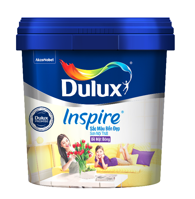 Sơn Nội Thất Dulux Inspire Sắc Màu Bền Đẹp 39ab Bóng Mờ Giúp Tô Điểm Và Gìn Giữ Vẻ Đẹp Cho Ngôi Nhà Bạn