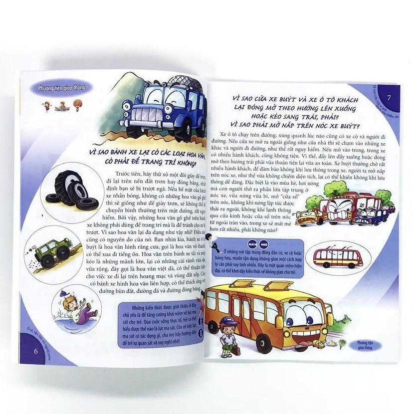 Sách 10 Vạn Câu Hỏi Vì Sao - Ô Tô - Tên Lửa Và Người Máy - TSTN