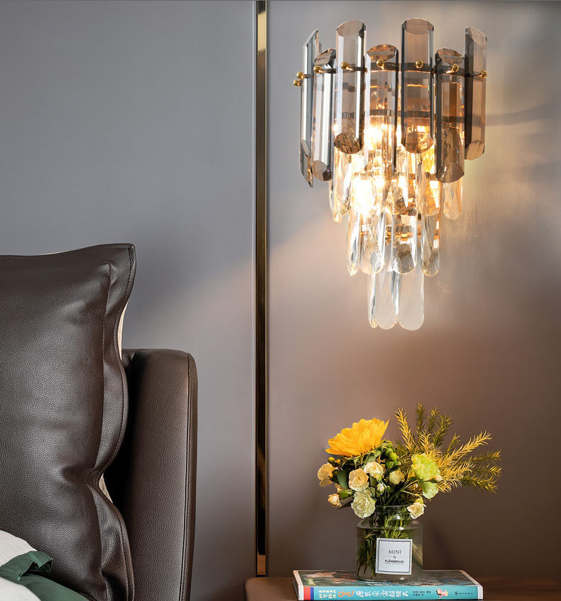 Đèn tường VAVOR phong cách Bắc Âu hiện đại, sang trọng trang trí nội thất cao cấp - kèm bóng LED chuyên dụng.